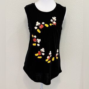 Disneyland Mickey Mouse Women’s Black Tank Top